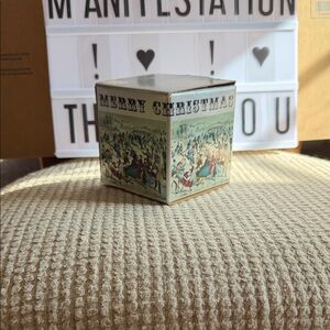 Vintage Currier & Ives Central Park Ornament In Box